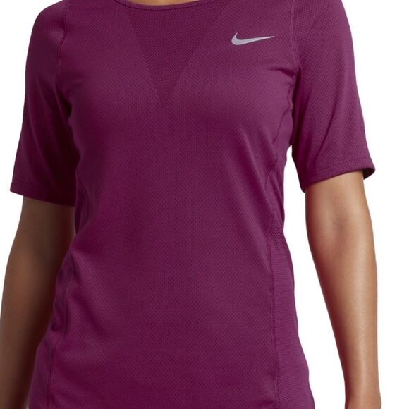 Nike Zonal Cooling Short Sleeve Women Top - Picture 1 of 8